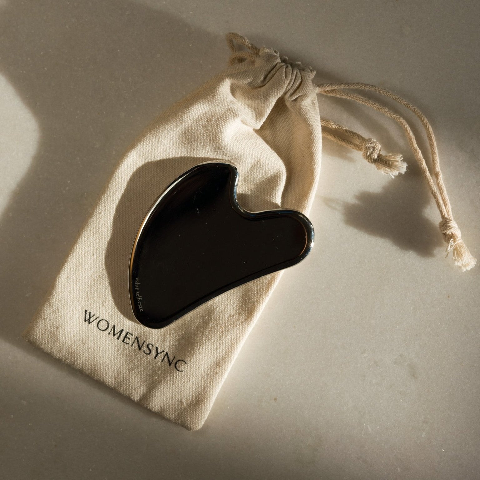 Gua Sha Womensync organic cotton bag