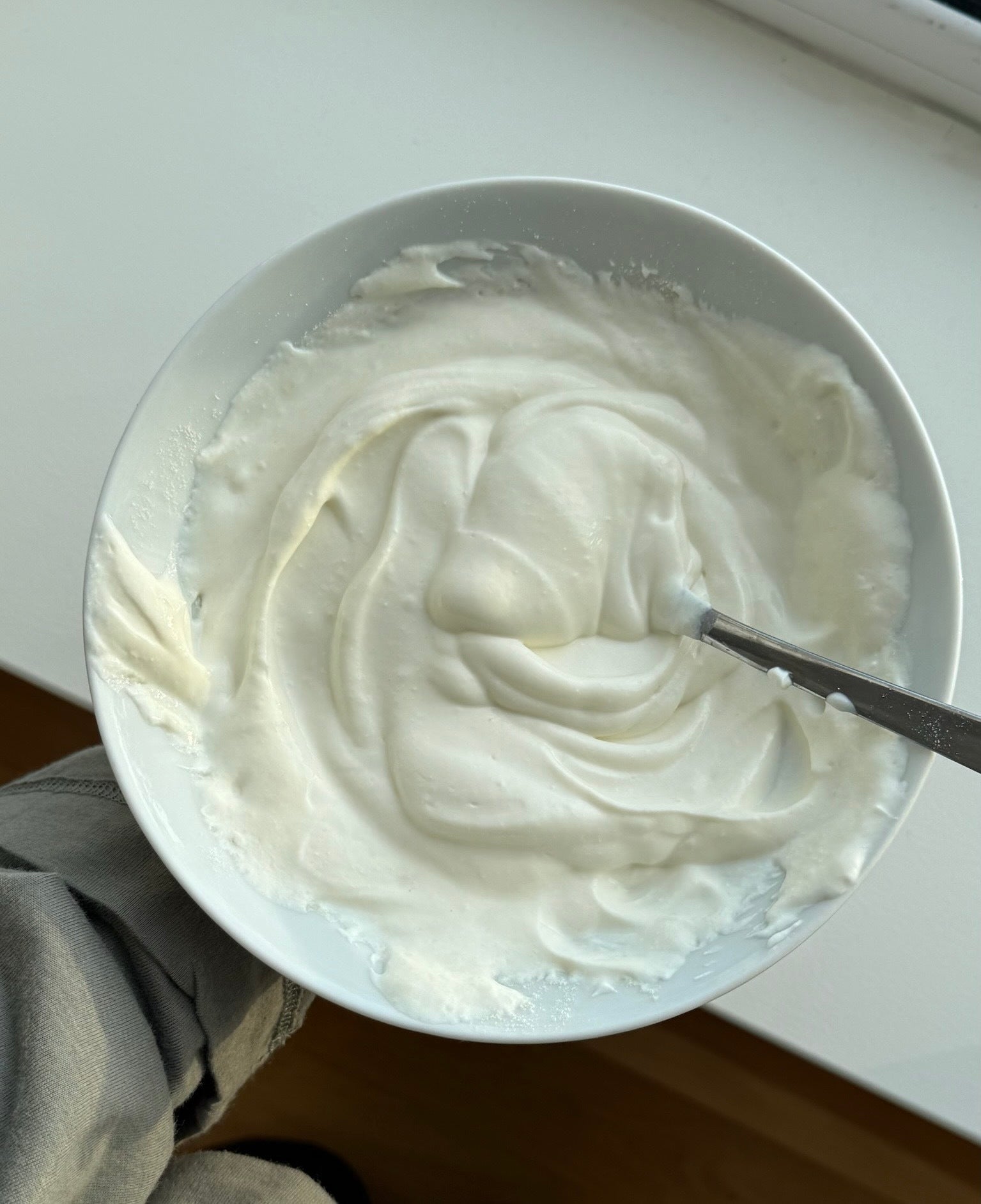 Proteinrik vaniljyoghurt utan socker eller sötningsmedel