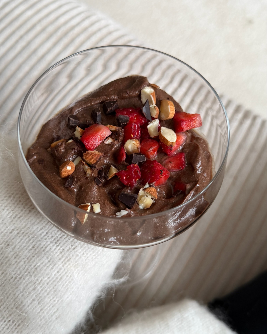 Sockerfri CHOKLADMOUSSE med avokado