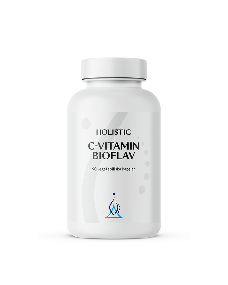 Holistic C-vitamin bioflav, 90 kapslar