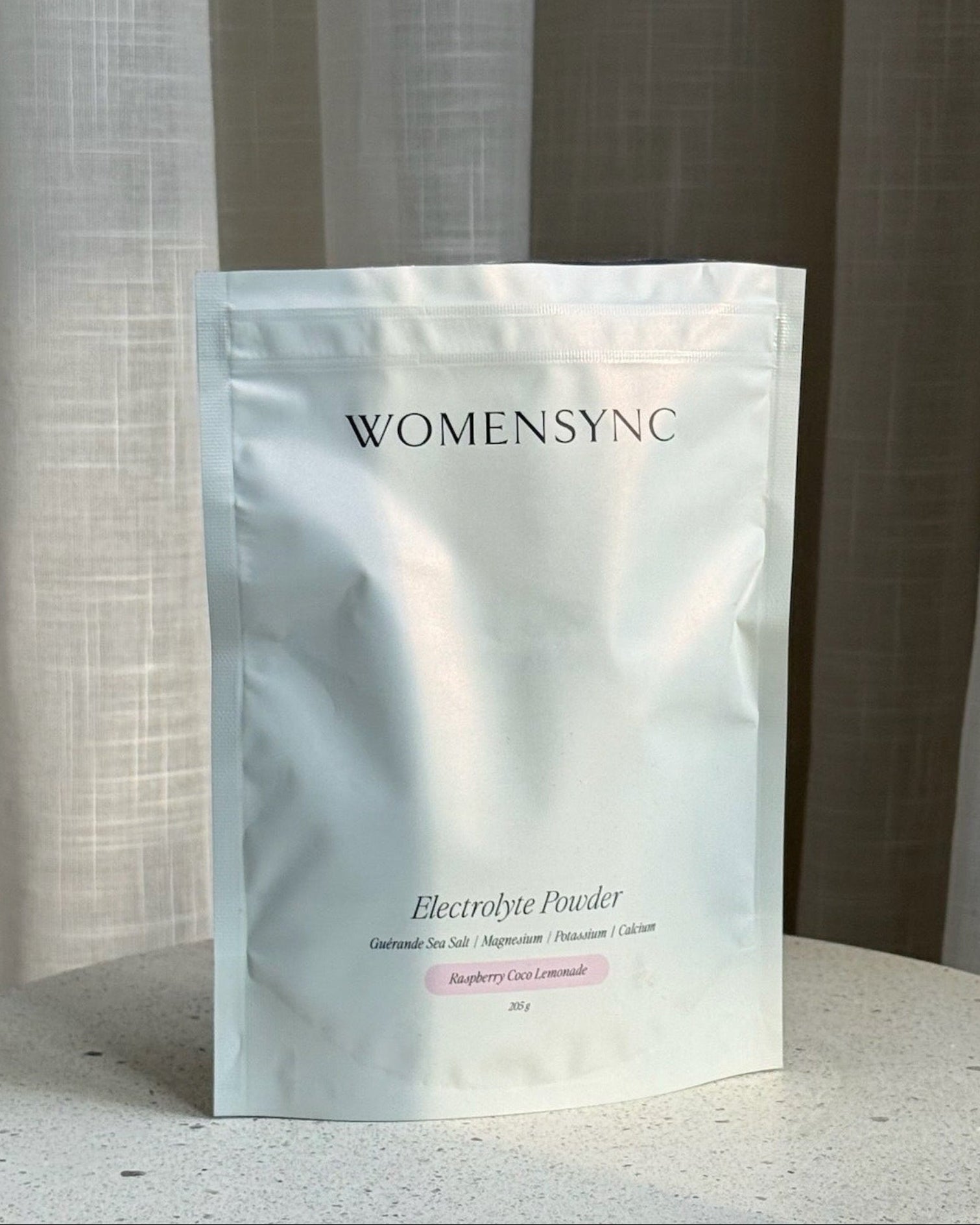 Womensync Electrolyte Powder Raspberry Coco Lemonade | Elektrolyter för ...